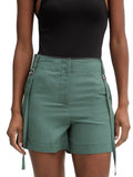 Patrizia Pepe Shorts Sportivi Donna 2P1760A052 Algae Green - Verde