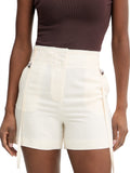 Patrizia Pepe Shorts Sportivi Shorts Donna 2P1760A052 Pearl Ivory - Avorio
