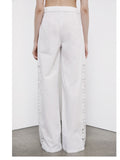 Patrizia Pepe Pantalone Palazzo Donna 2P1764A773 - Bianco
