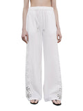 Patrizia Pepe Pantalone Palazzo Donna 2P1764A773 - Bianco
