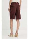 Patrizia Pepe Shorts Donna 2P1773A573 Wood Brown - Marrone