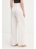 Patrizia Pepe Pantalone Palazzo Donna 2P1782A766 Whitecommunionstripe - Beige