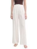 Patrizia Pepe Pantalone Palazzo Donna 2P1782A766 Whitecommunionstripe - Beige