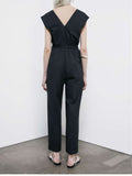 Patrizia Pepe Jumpsuit Donna 2T0100A743 - Nero