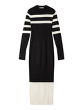 Patrizia Pepe Vestito Longuette Vestito Midi Donna 8A1666K323 - Nero