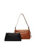Patrizia Pepe Borsa a Tracolla Borsa a Mano Donna 8B0256L148 Cuoio - Marrone