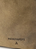 Patrizia Pepe Borsa a Mano Donna 8B0321L153 Olive Suede - Verde