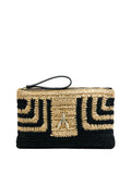 Patrizia Pepe Borsa Pochette Donna 8B0336V048 Black/natural - Nero
