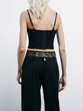 Patrizia Pepe Bustino Donna 8C0830A6F5 - Nero