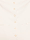 Patrizia Pepe Gilet Donna 8C0840A6F5 Warm Ivory - Bianco