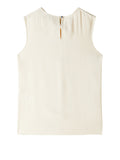 Patrizia Pepe Top Donna 8C0846A8I1 Warm Ivory - Bianco