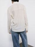 Patrizia Pepe Camicia Casual Camicia Donna 8C0852A693 Shiny Ivory - Avorio