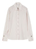 patrizia pepe camicia casual camicia donna 8c0852a693 shiny ivory avorio 167012989