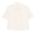 Patrizia Pepe Camicia Casual Camicia Donna 8C0853A693 Shiny Ivory - Avorio