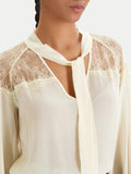 Patrizia Pepe Camicia Casual Camicia Donna 8C0859A692 Vanilla - Avorio