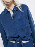 Patrizia Pepe Camicia Casual Donna 8C0869A704 - Blu