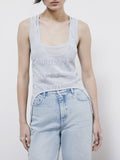 Patrizia Pepe Top Donna 8K0355K303 Sky Gray - Celeste