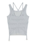 Patrizia Pepe Top Donna 8K0355K303 Sky Gray - Celeste