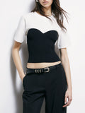 Patrizia Pepe Maglia Donna 8K0385K081 - Bianco