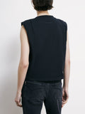 Patrizia Pepe Top Donna 8M1801J388 Black Studs - Nero