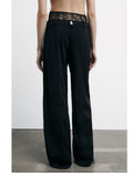 Patrizia Pepe Pantalone Palazzo Donna 8P0769A6F5 - Nero
