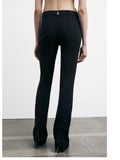 Patrizia Pepe Pantalone Zampa Donna 8P0781A6F5 - Nero