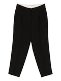 Patrizia Pepe Pantalone Capri Donna 8P0817A688 Black/ivory - Nero