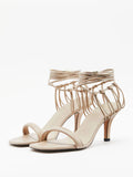Patrizia Pepe Sandalo Donna 8X0103L026 Warm Skin - Beige