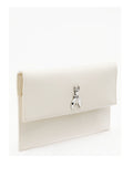 Patrizia Pepe Borsa a Tracolla Donna CB5460L011 Wooly White/silver - Bianco