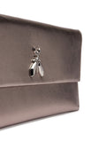 Patrizia Pepe Borsa a Tracolla Donna CB5460L041 Platino - Argento