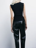 Patrizia Pepe Canotta Donna CM3597JZ26 - Nero