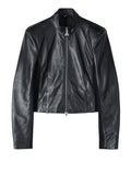 Patrizia Pepe Giubbino di Pelle Donna CO0001L1HZ - Nero