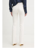 Patrizia Pepe Pantalone Zampa Donna CP0937DS04 New White - Bianco