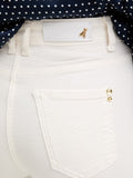 Patrizia Pepe Pantalone Zampa Donna CP0937DS04 New White - Bianco