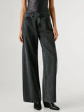 Pepe Jeans Jeans Wide Lina Sparkle Donna PL20509292 - Nero