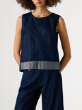 Pepe Jeans Top Bowie Shine Donna PL3051330 - Denim