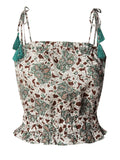 Pepe Jeans Top Agnes Donna PL3051375 Hydro Green - Verde