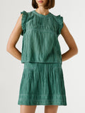 Pepe Jeans Blusa Dakota Donna PL3051379 Hydro Green - Verde