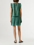 Pepe Jeans Blusa Dakota Donna PL3051379 Hydro Green - Verde