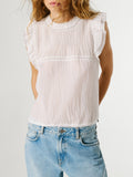 Pepe Jeans Blusa Dakota Donna PL3051379 White - Bianco