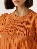 Pepe Jeans Blusa Dakota Donna PL3051379 Bronze Beige - Bronzo