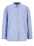 Pepe Jeans Camicia Casual Camicia Bernadette Donna PL3051386 Oxford Blue - Celeste