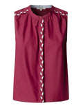Pepe Jeans Camicia Brita Donna PL3051390 Cramberry Pink - Rosso