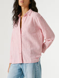 Pepe Jeans Camicia Casual Camicia Bernany Donna PL3051395 Coral Peach Pink - Rosa