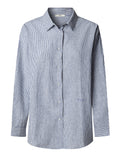 Pepe Jeans Camicia Casual Camicia Bernany Donna PL3051395 - Blu