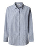 pepe jeans camicia casual camicia bernany donna pl3051395 blu 161707949