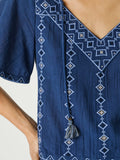 Pepe Jeans Blusa Darling Donna PL3051413 - Blu