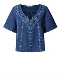 Pepe Jeans Blusa Darling Donna PL3051413 - Blu