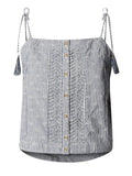Pepe Jeans Top Agny Donna PL3051417 - Blu