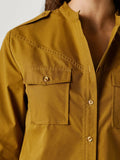 Pepe Jeans Camicia Casual Angy Donna PL3051426 Amber - Giallo